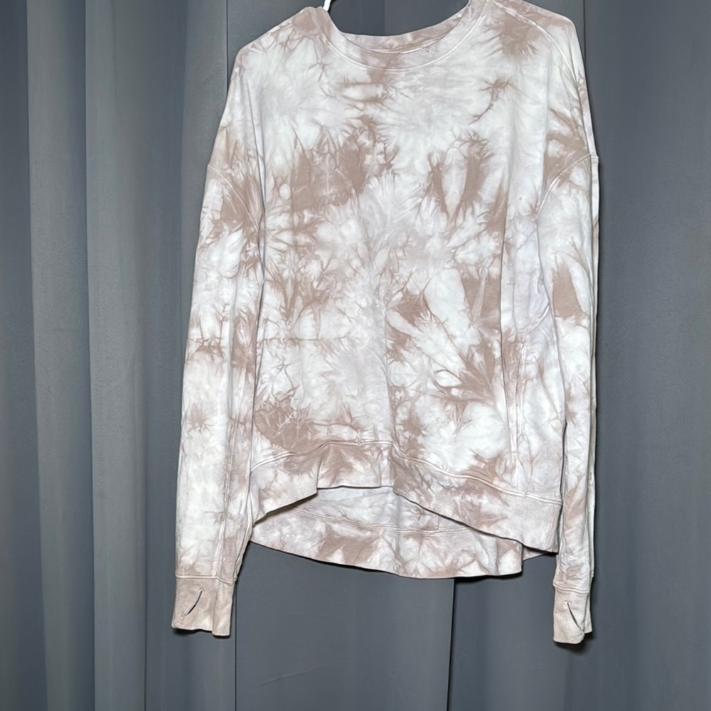Tie-Dye Long Sleeve Top